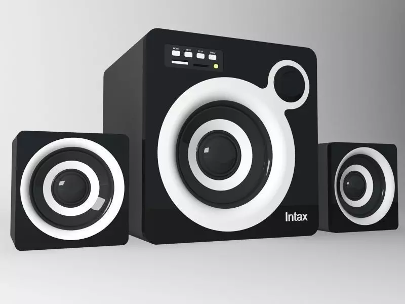 A Small Beautiful Speaker Box Free 3D print model_0