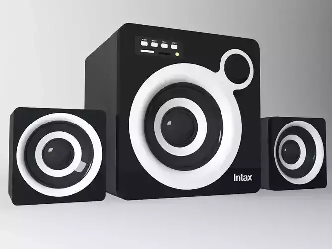 A Small Beautiful Speaker Box Free 3D print model