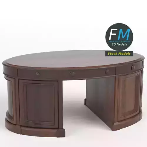 Oval office executive desk