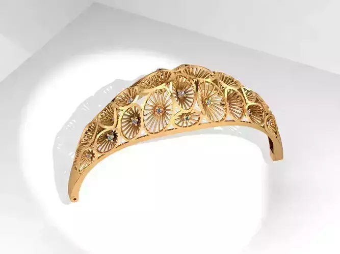 Bracelet Jewellry 3D print model 2018 vision-5