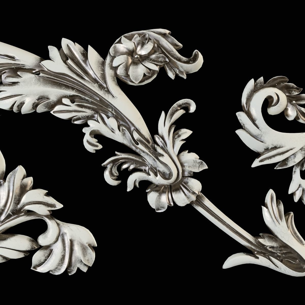 Cartouche decor 3D print model_15