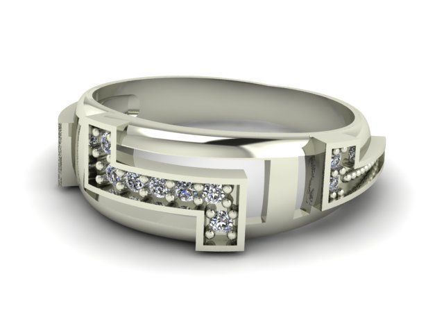 Ring T01024 3D print model_1