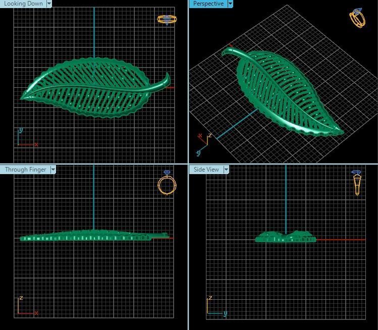 Pendant T01027 3D print model_2
