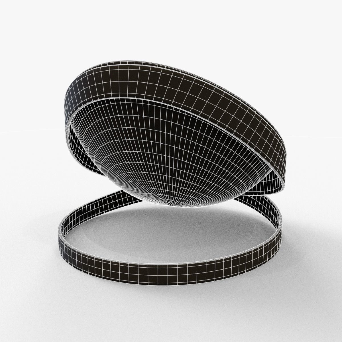 Bubble Chair Free low-poly 3D model_10