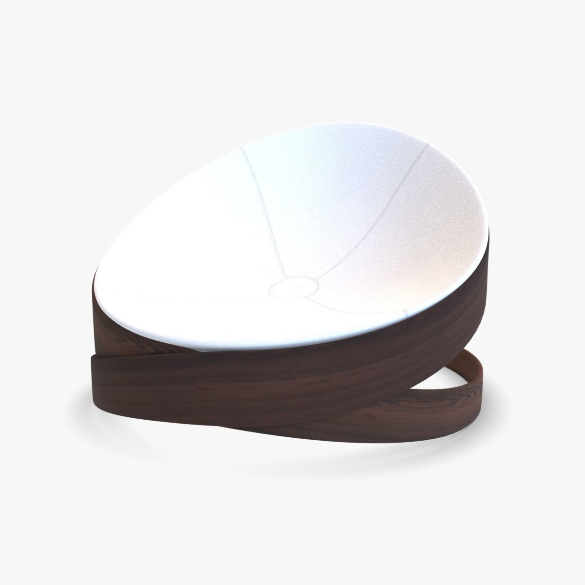 Bubble Chair Free low-poly 3D model_1