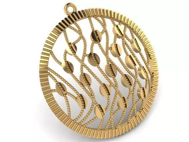 Pendant T01030 3D print model_0