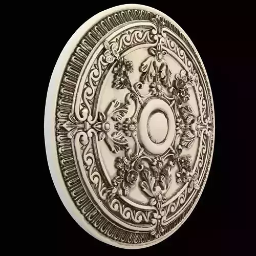 Rosette CNC 3D print model