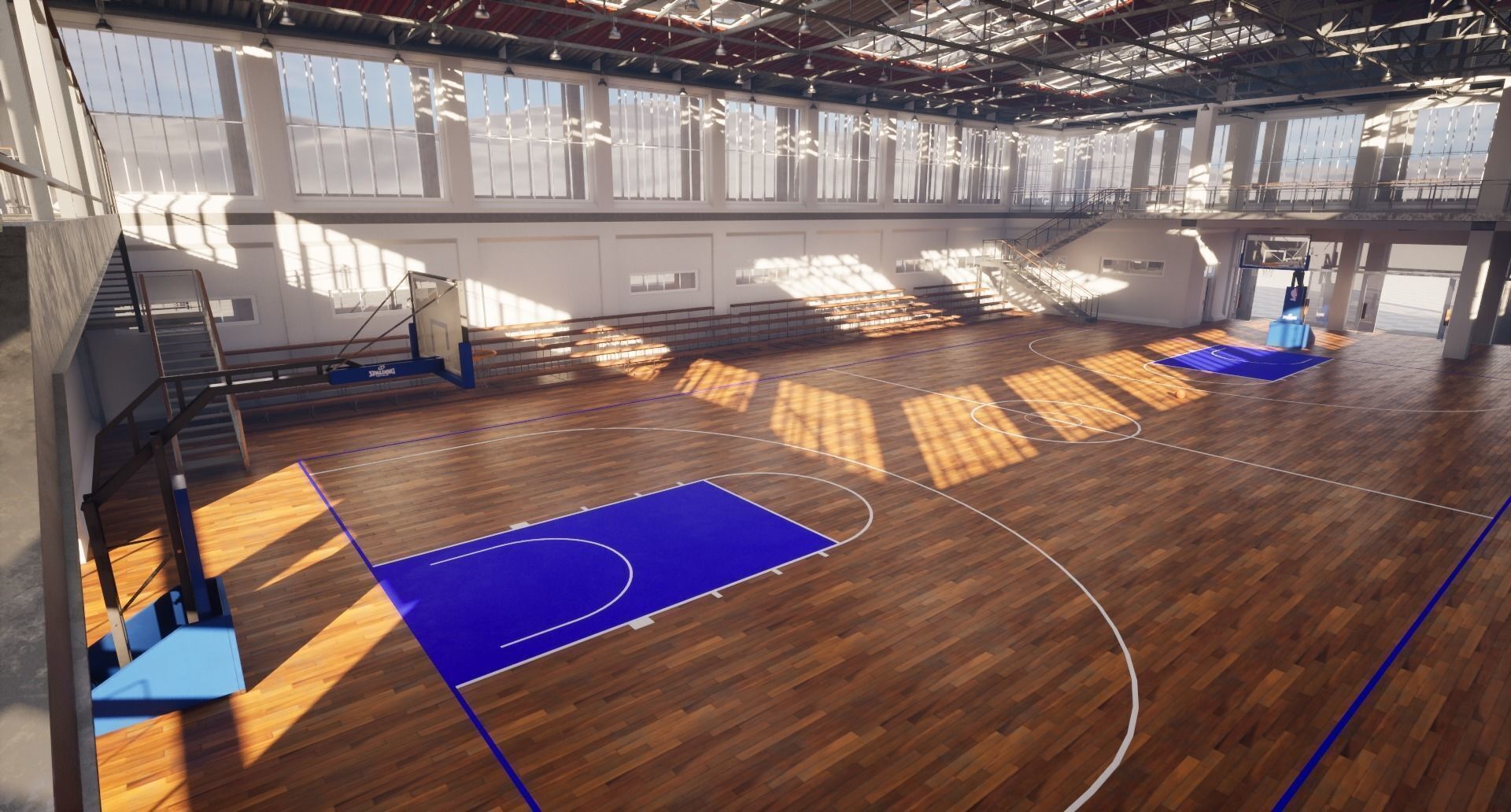 Swimming Pool Low-poly 3D model_22