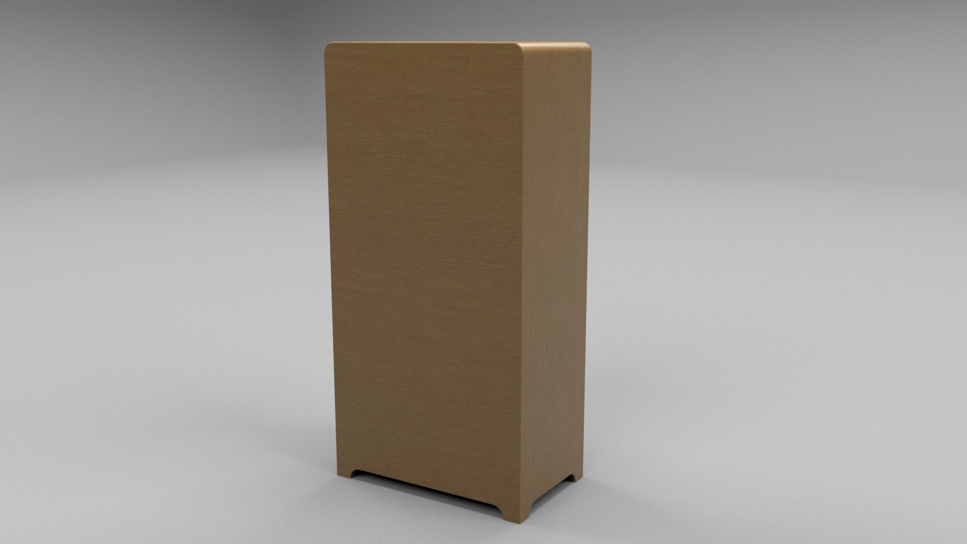 Modern Bedroom Furniture Pack Low-poly 3D model_8