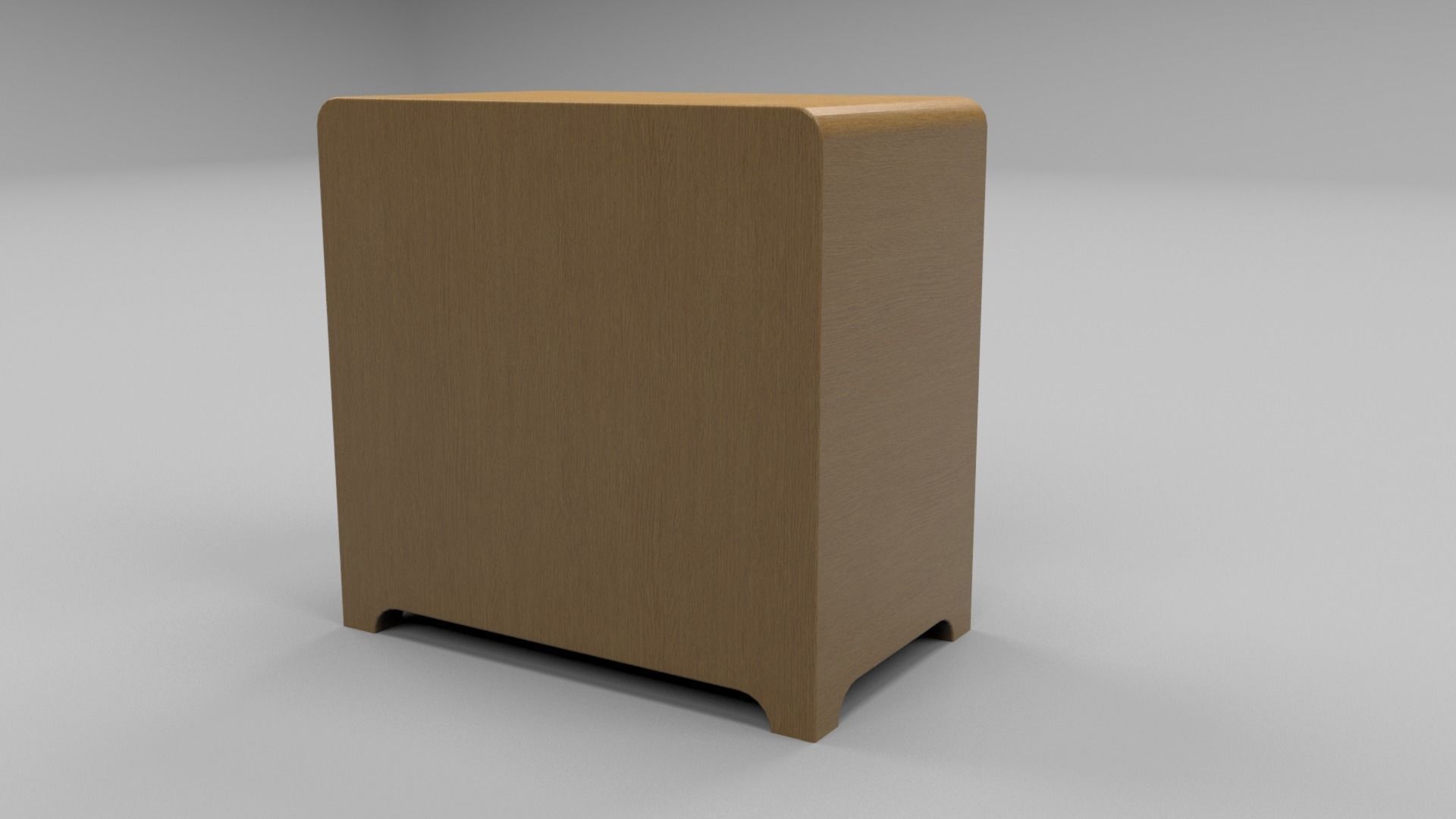 Modern Bedroom Furniture Pack Low-poly 3D model_16