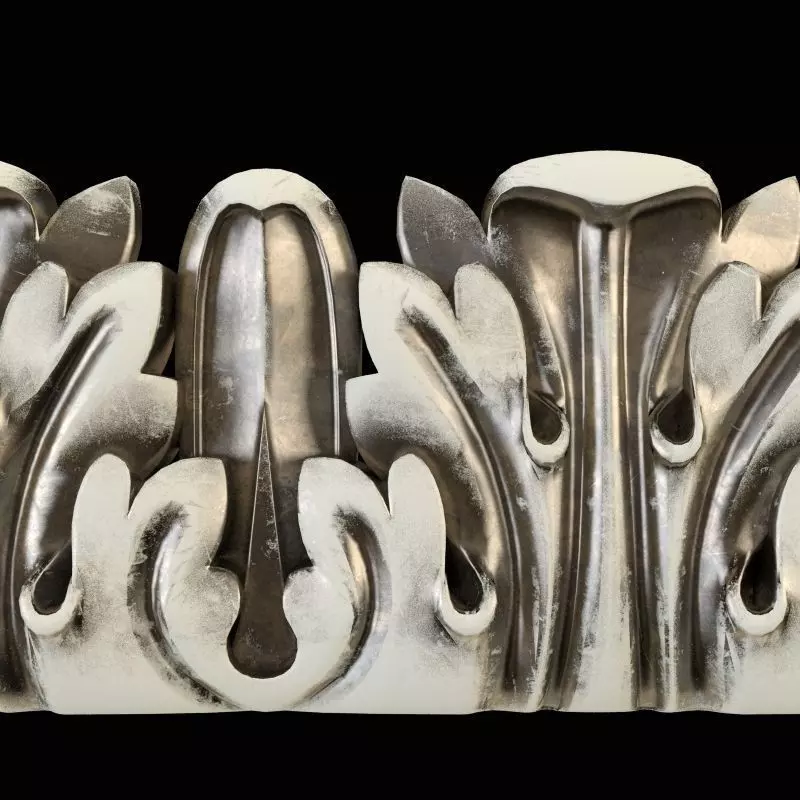 Cornice and moulding CNC 3D print model_0