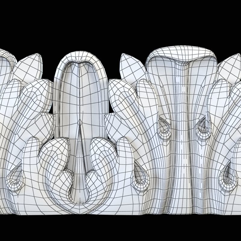 Cornice and moulding CNC 3D print model_8