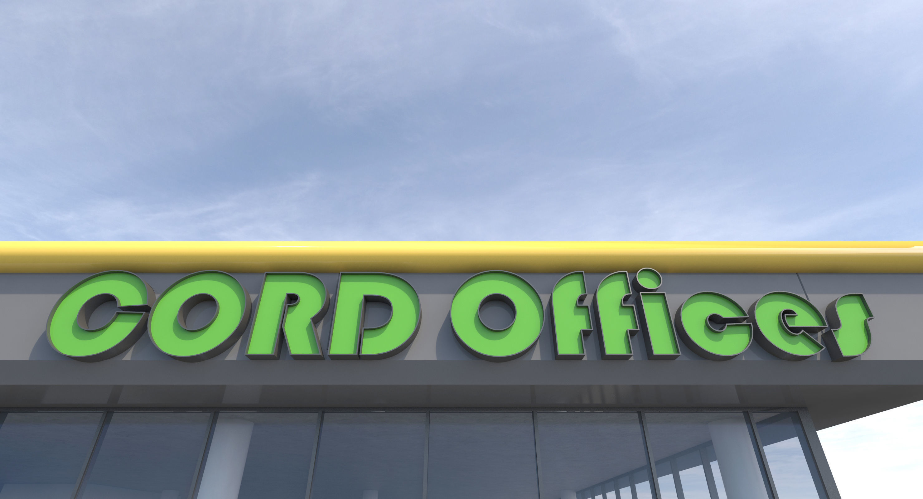 Commercial Building-012 Office Building 3D model_2