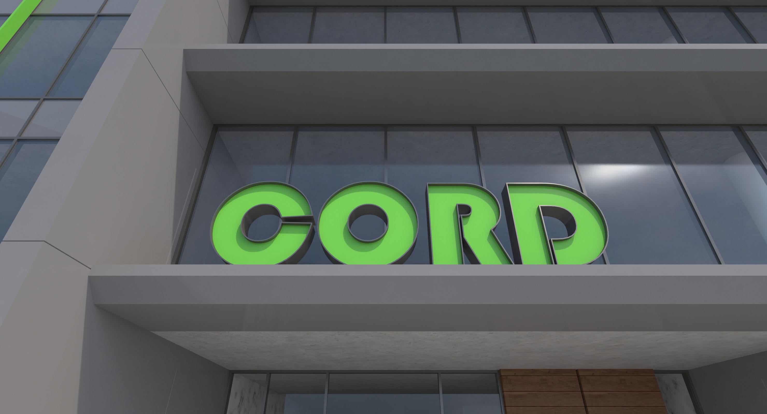 Commercial Building-012 Office Building 3D model_1