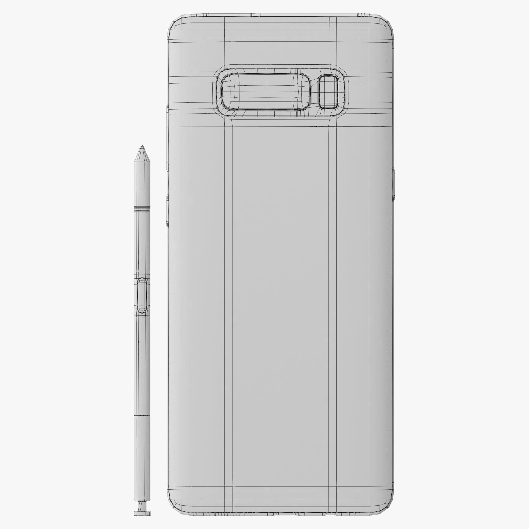 Samsung Galaxy Note 8 3D model_12