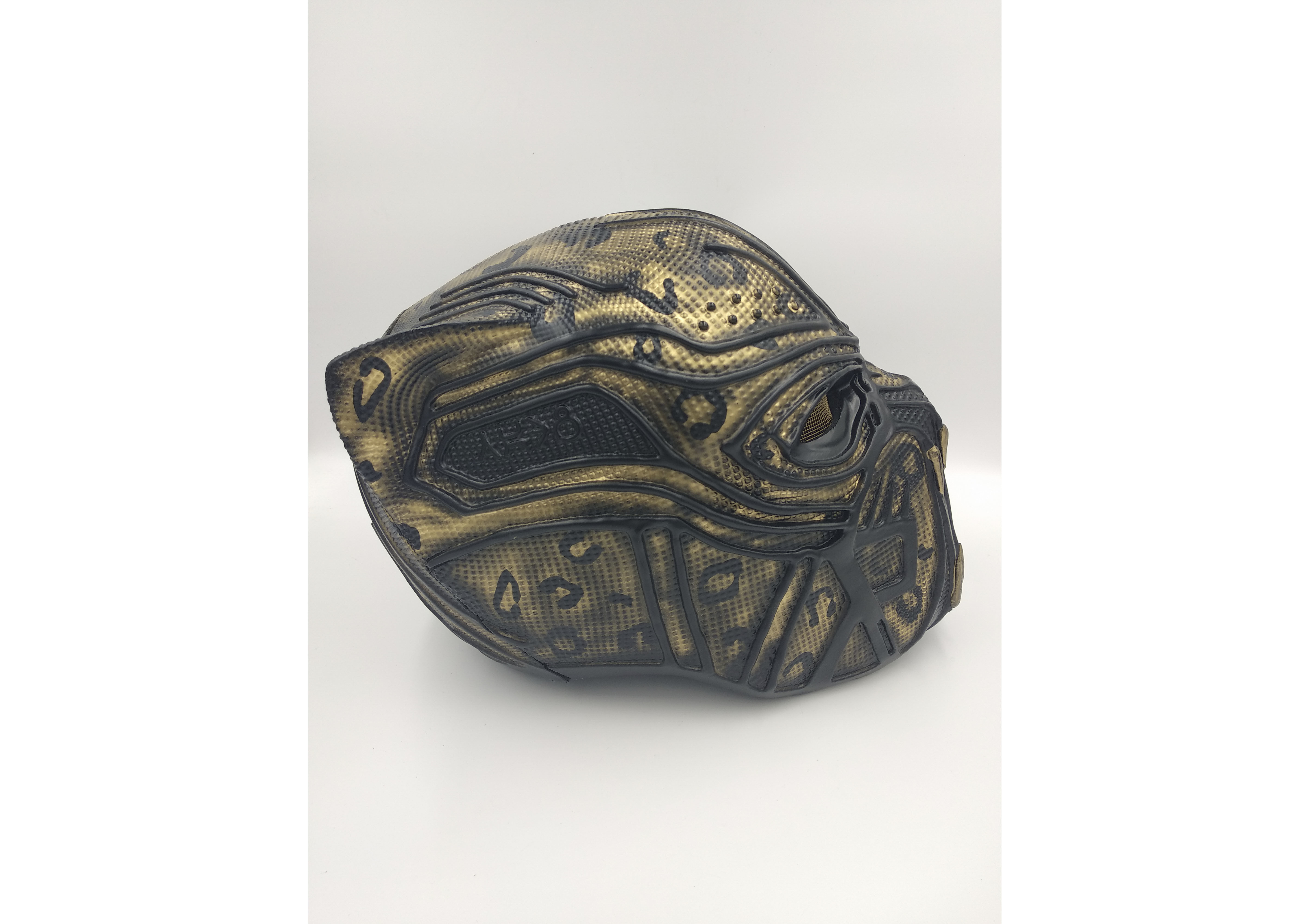 Killmonger Golden Jaguar full mask 3D print model_13