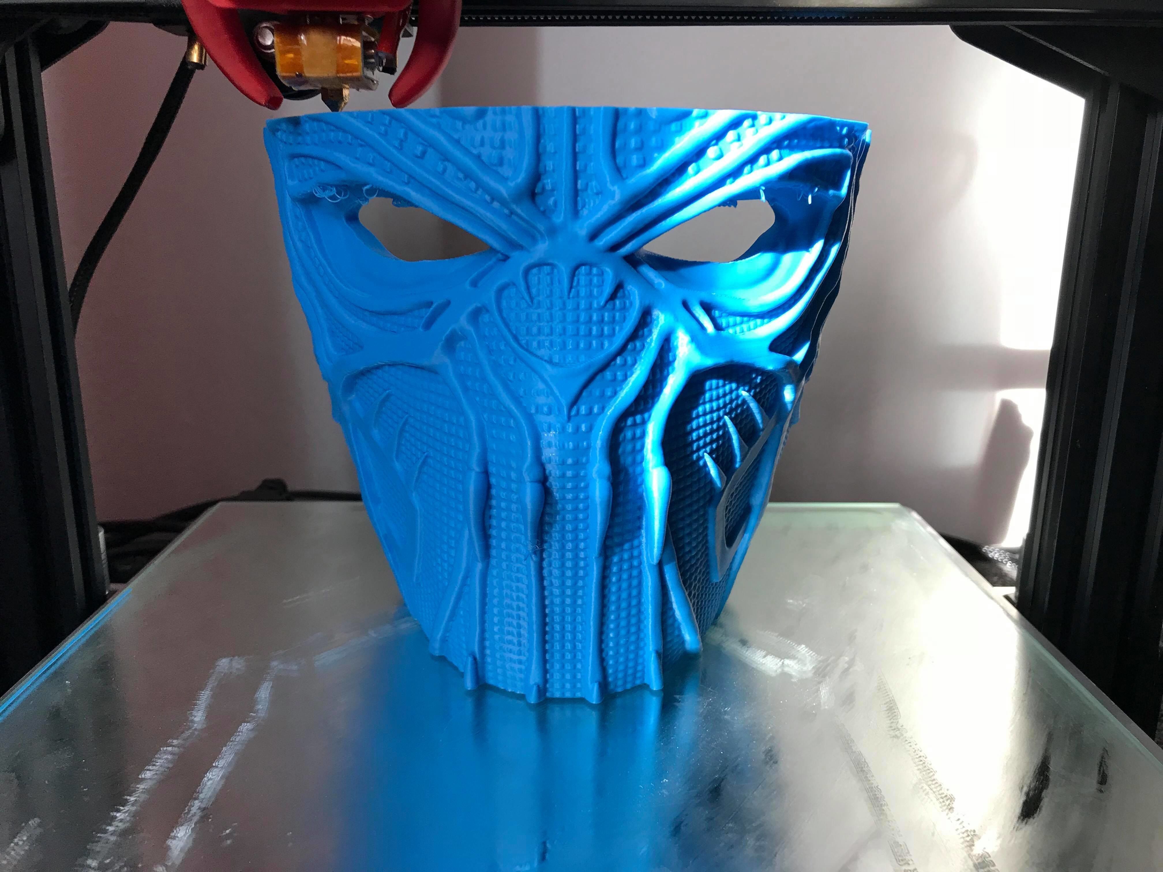 Killmonger Golden Jaguar full mask 3D print model_4