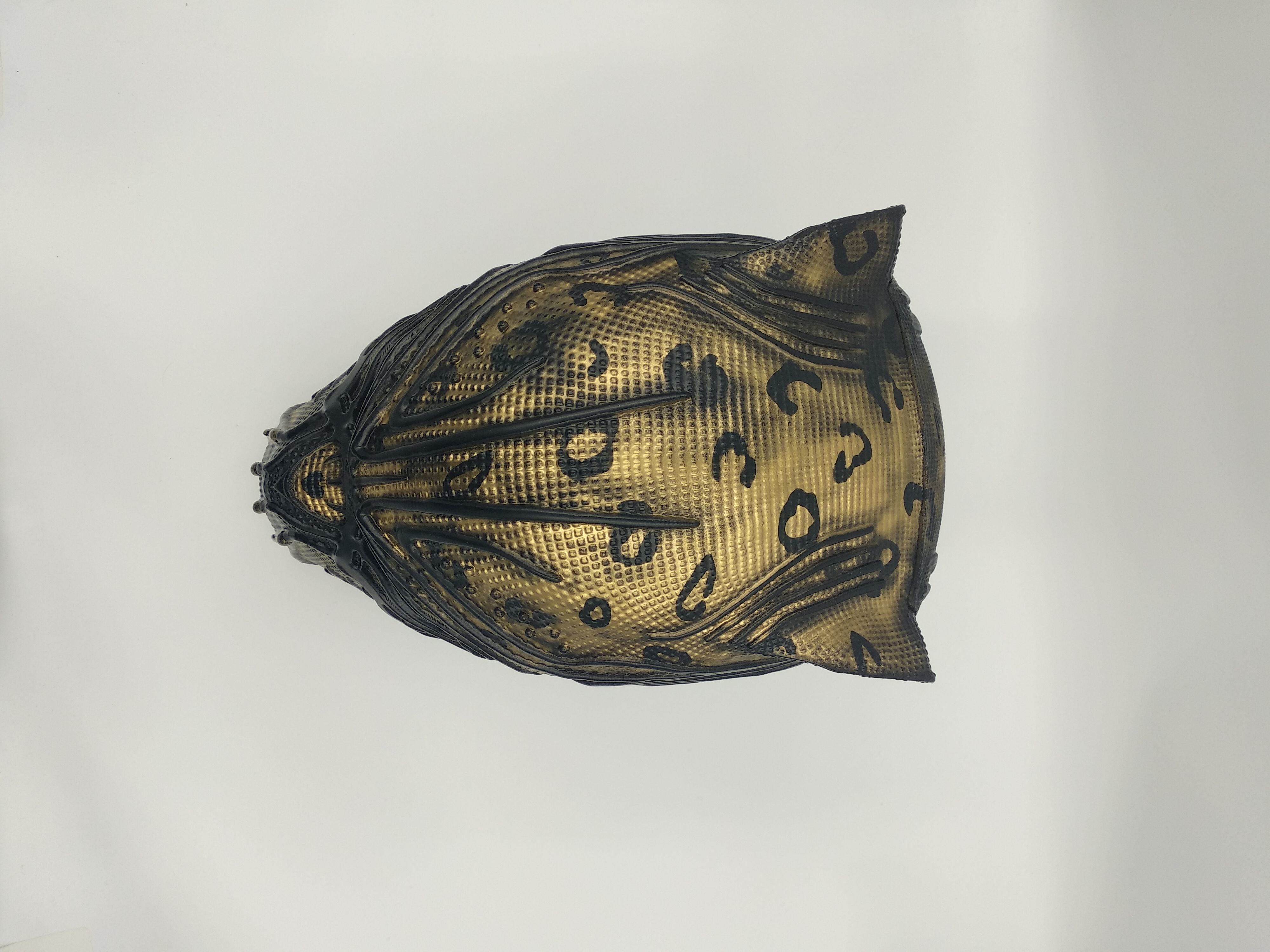 Killmonger Golden Jaguar full mask 3D print model_15