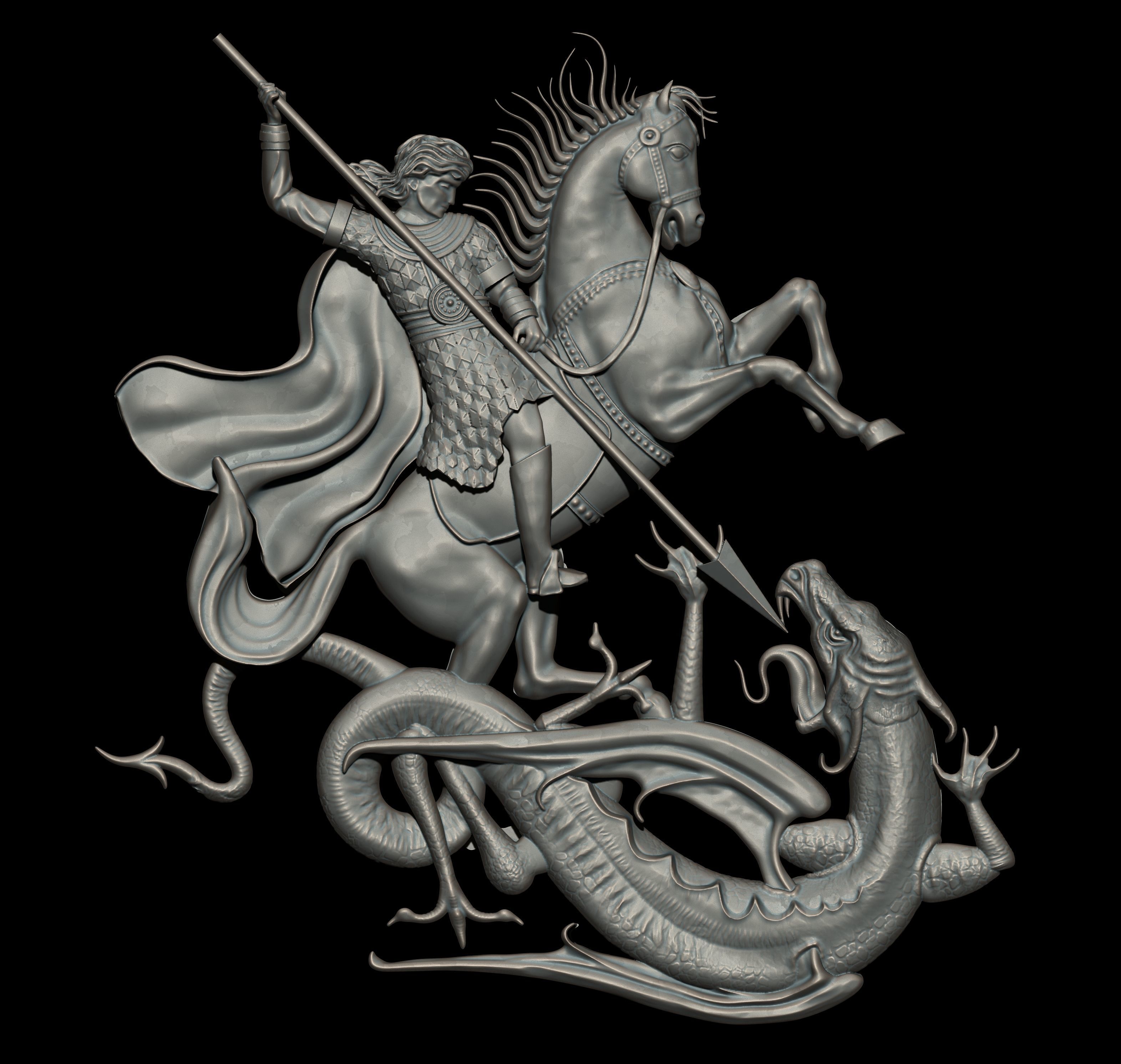 Pendant P019 3D print model