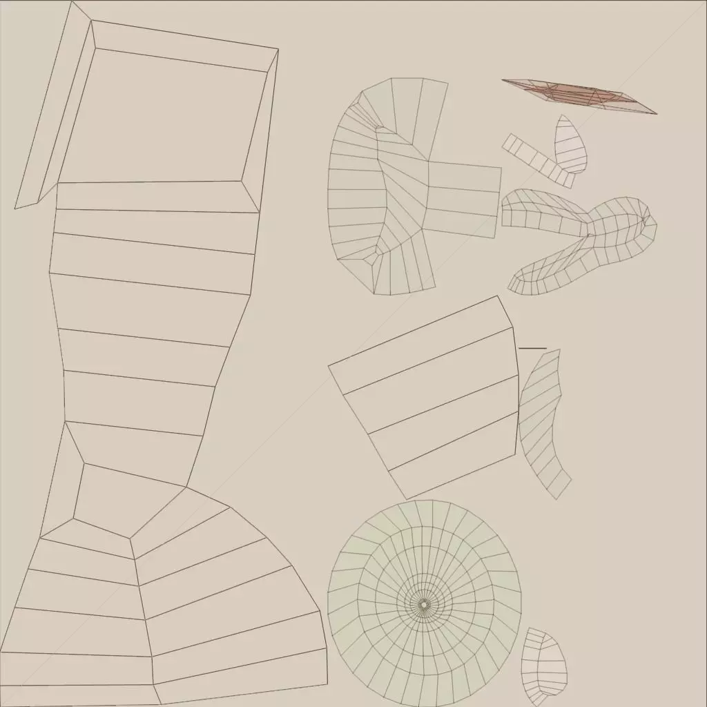 kokoko pair of shoes Free low-poly 3D model