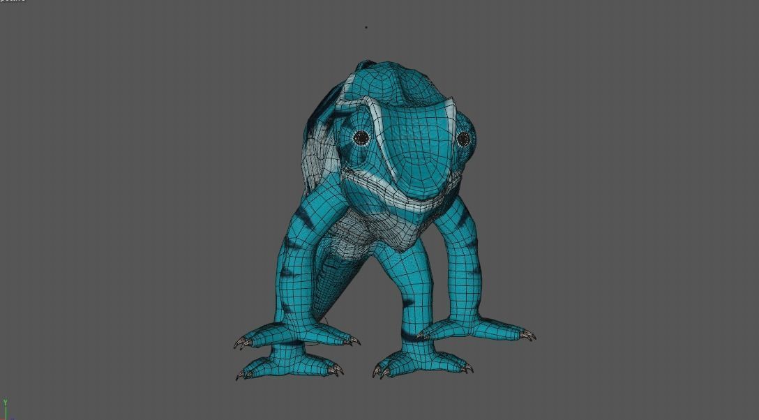 Panther Chameleon - Furcifer Pardalis 3D model_10