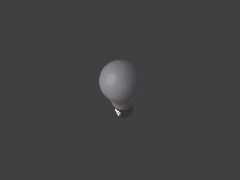 LED Lightbulb 3D model_5