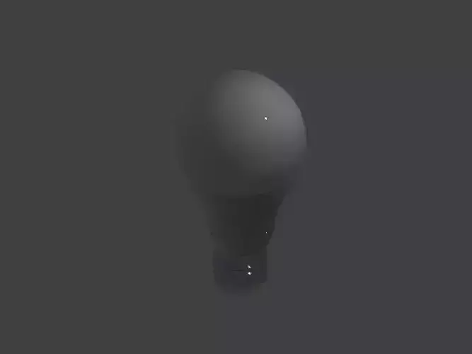 LED Lightbulb 3D model