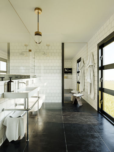 Bathroom scene for Cinema 4D and Corona Renderer 3D model