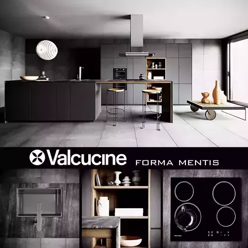 Valcucine Forma Mentis Dark 3D model