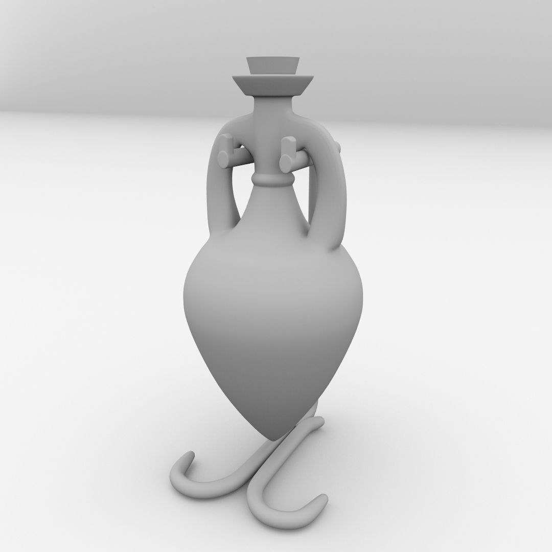 Potion Bottle 3D model_3