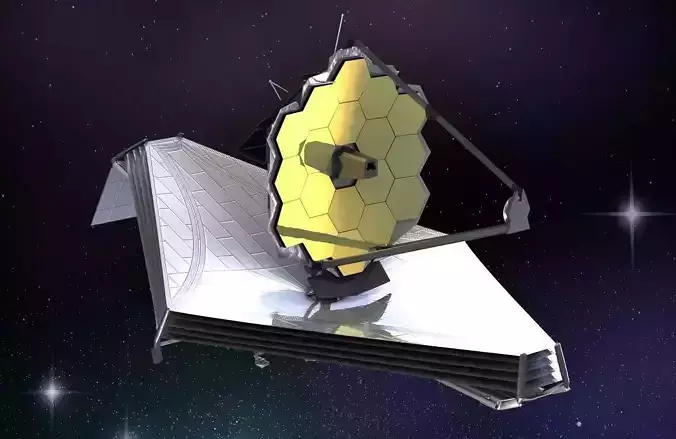 James Webb Space Telescope 3D model 3D model