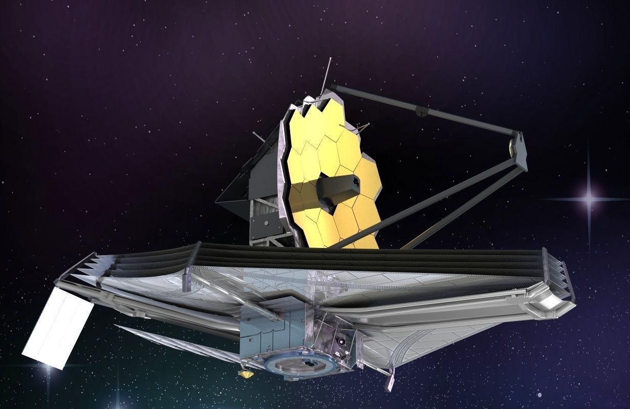 James Webb Space Telescope 3D model 3D model_7