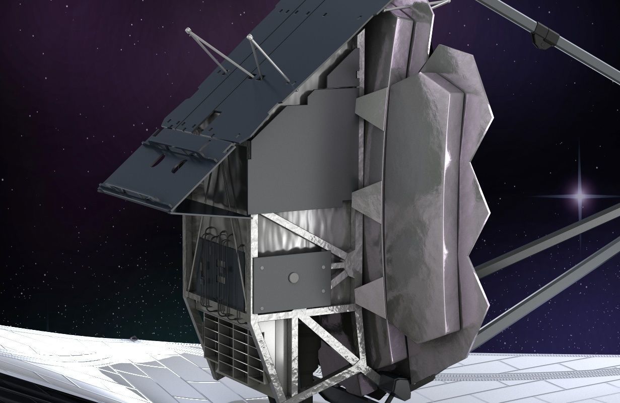 James Webb Space Telescope 3D model 3D model_8