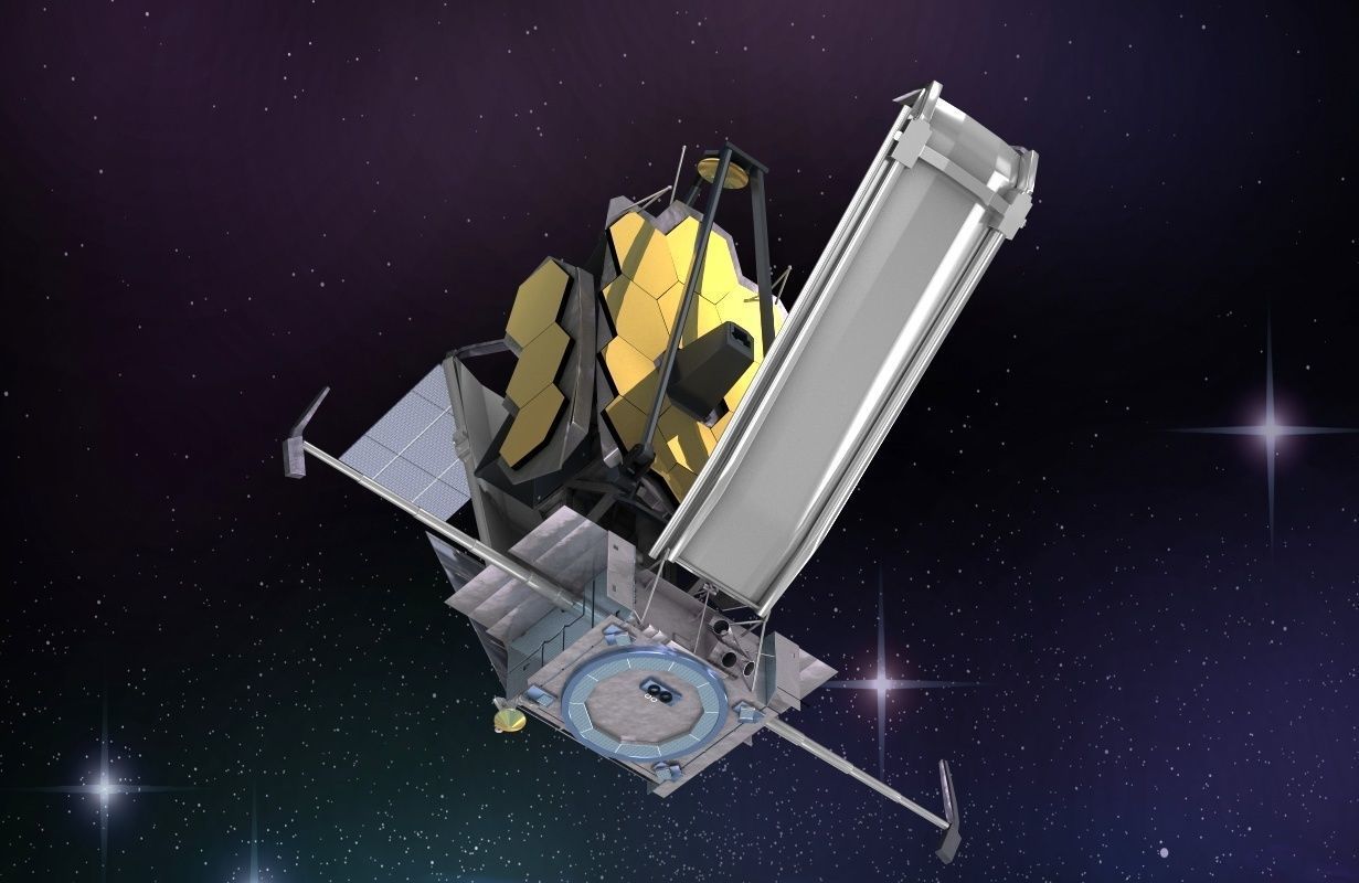James Webb Space Telescope 3D model 3D model_14