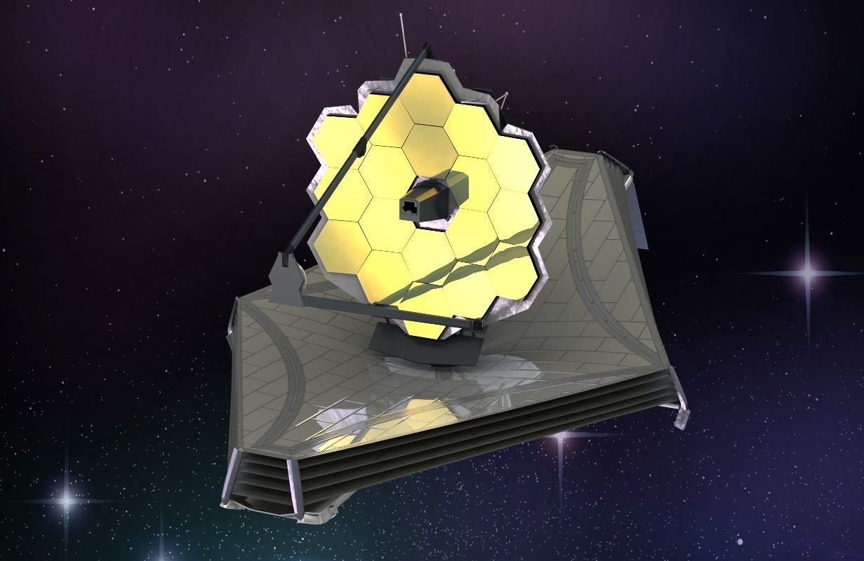 James Webb Space Telescope 3D model 3D model_9