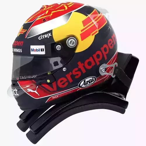 Arai GP-6 RC 2017 style Racing helmet 3D model