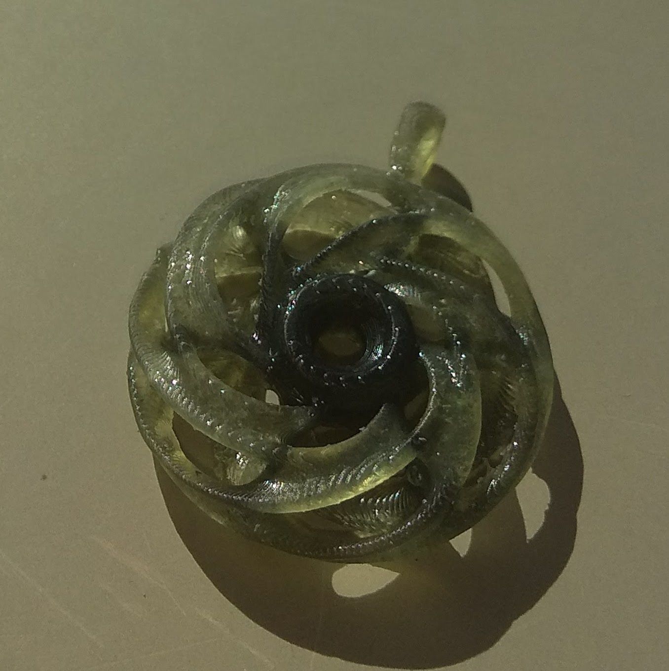 Torus pendant 3D print model_7