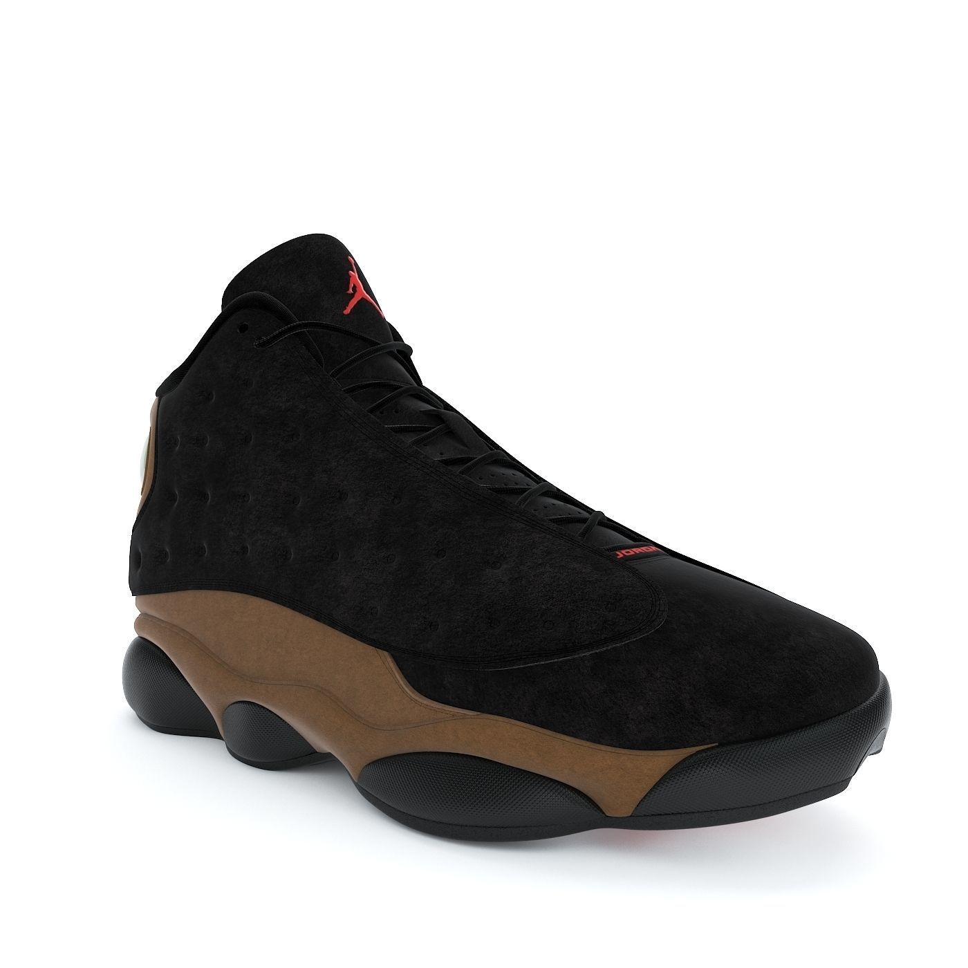 Air Jordan 13 Retro 3D model_1