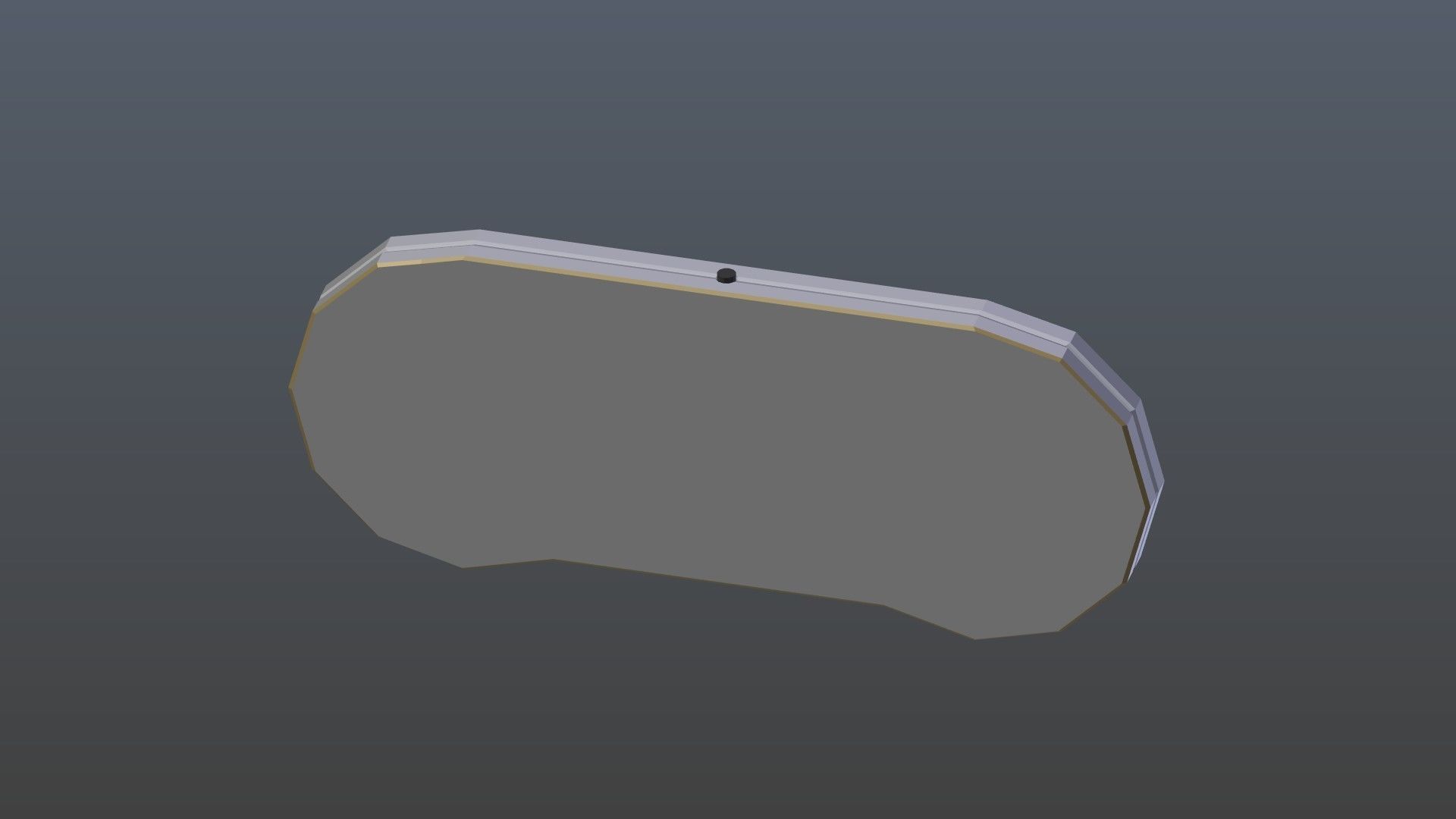 Low poly Game Controller 1 Low-poly 3D model_8