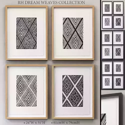 RH DREAM WEAVES COLLECTION 3D model
