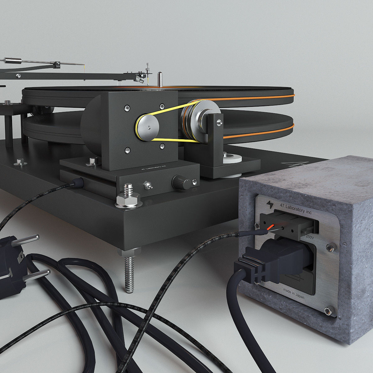Vinyl player 47 Laboratory 4724 Koma 3D model_6
