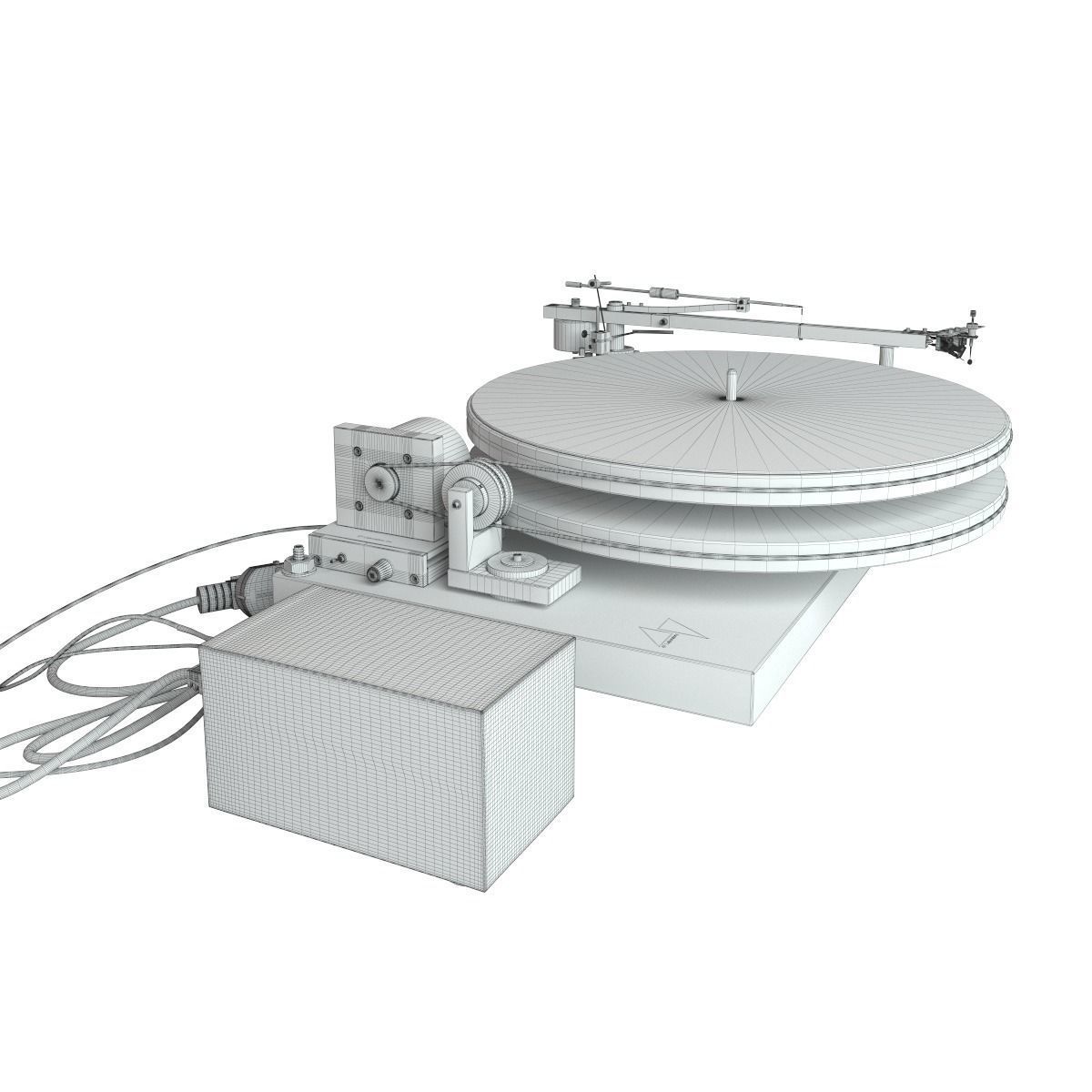 Vinyl player 47 Laboratory 4724 Koma 3D model_11