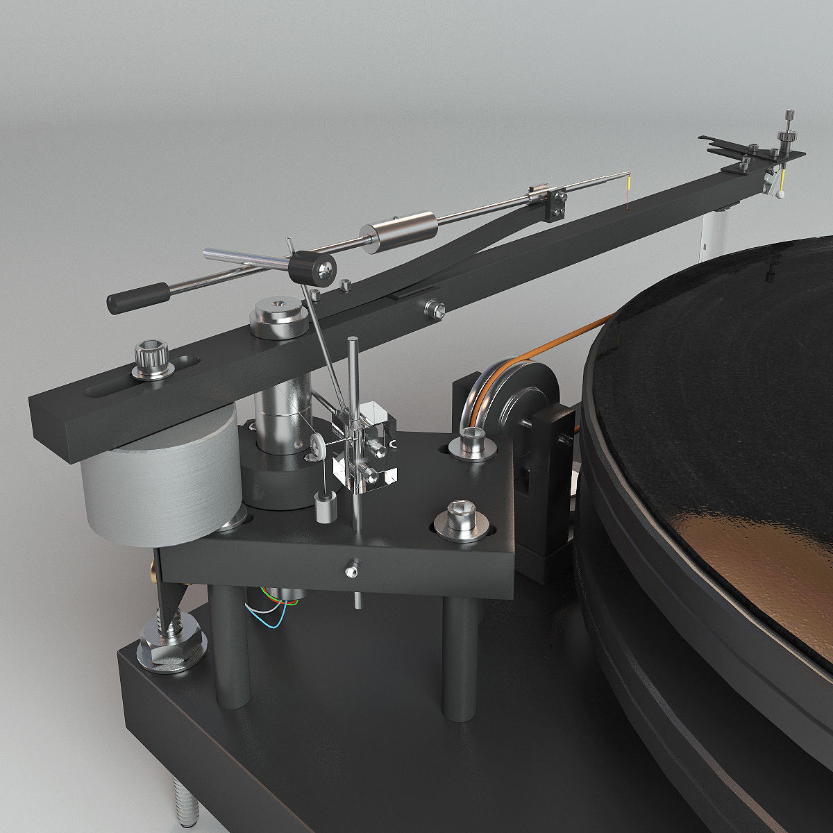 Vinyl player 47 Laboratory 4724 Koma 3D model_16