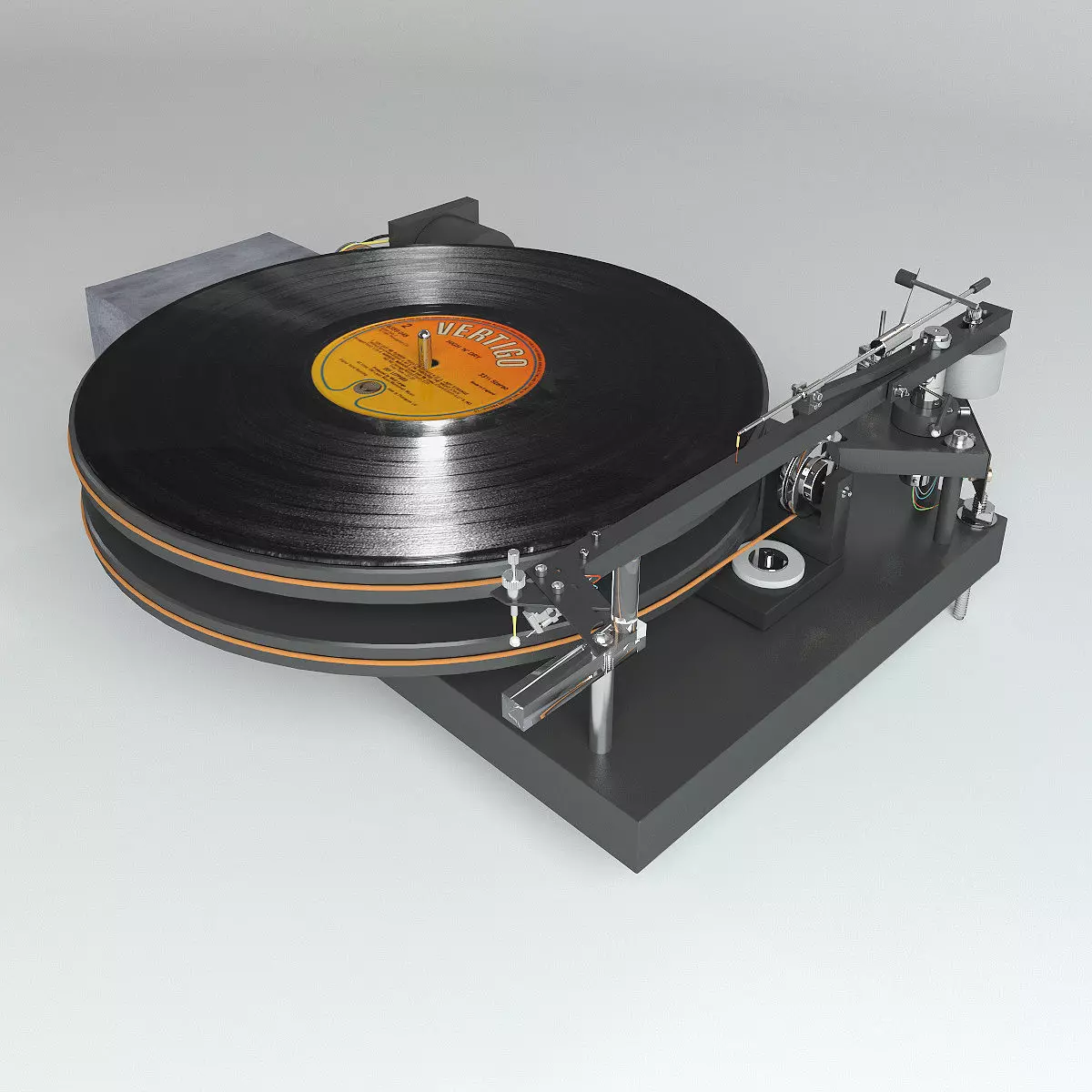 Vinyl player 47 Laboratory 4724 Koma 3D model_0