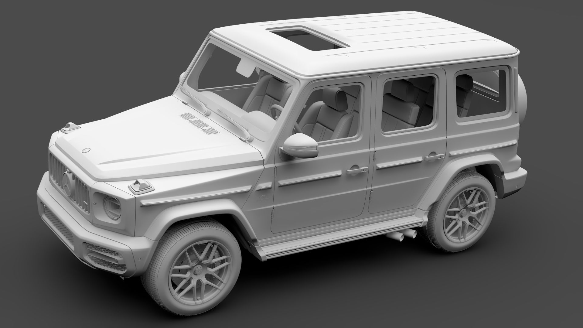 Mercedes AMG G 63 Edition 1 W464 2020 3D model_12