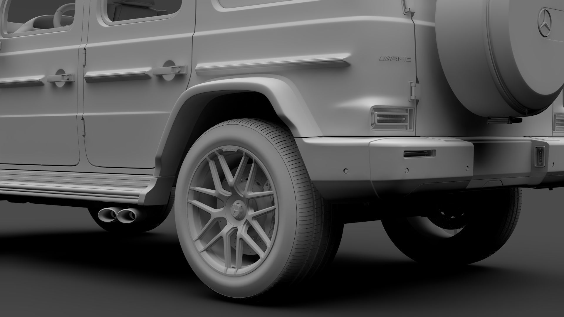 Mercedes AMG G 63 Edition 1 W464 2020 3D model_14