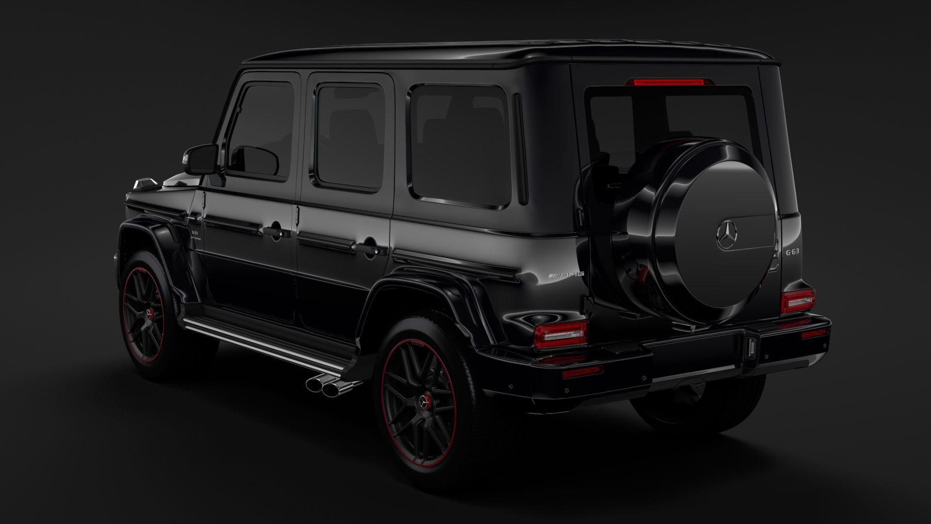 Mercedes AMG G 63 Edition 1 W464 2020 3D model_4