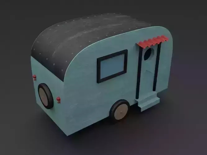 Birdhouse-Caravan camper trailer