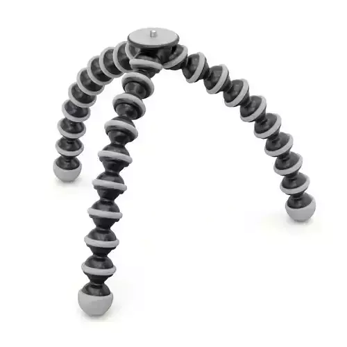 Rigged Gorillapod Tripod for DSLR Camera