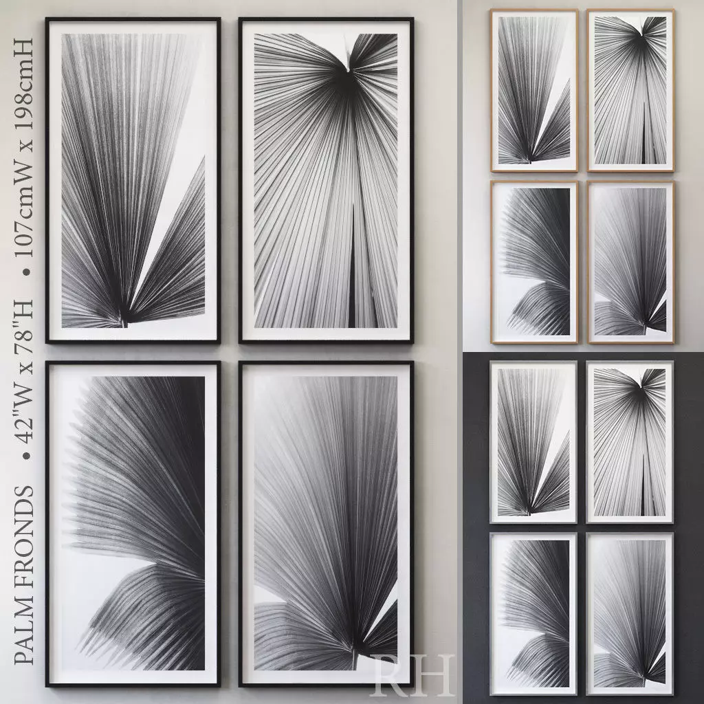 RH PALM FRONDS 3D model_0